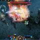 Top down screenshot of a huge battle in Lost Ark as a boss gets attacked from all angles.